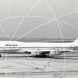 N654PA - Boeing 747 121 at San Francisco Airport in 1971