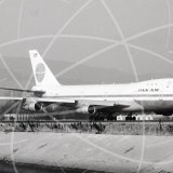 N734PA - Boeing 747 121 at San Francisco Airport in 1971