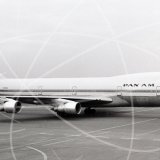N734PA - Boeing 747 121 at San Francisco Airport in 1971