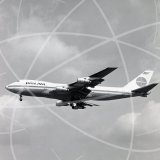 N737PA - Boeing 747 121 at Heathrow in 1970