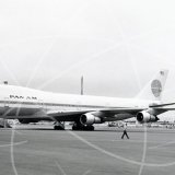 N741PA - Boeing 747 121 at San Francisco Airport in 1970