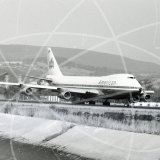 N743PA - Boeing 747 121 at San Francisco Airport in 1970