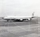 N743PA - Boeing 747 121 at San Francisco Airport in 1971