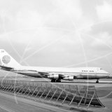 N749PA - Boeing 747 121 at Los Angeles Airport in 1974