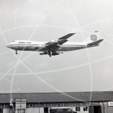 N755PA - Boeing 747 121 at Heathrow in 1970