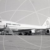 N771PA - Boeing 747 121 at Heathrow in 1975