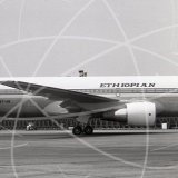 ET-AIE - Boeing 767 at Heathrow in 1985