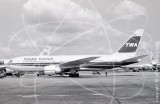 N605TW - Boeing 767 at Los Angeles Airport in 1984