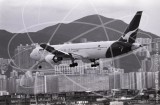 VH-OGQ - Boeing 767 at Kai Tak Hong Kong in 1997