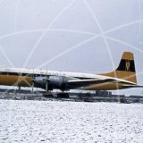 G-AOVT - Bristol Britannia 312 at Duxford in 1976