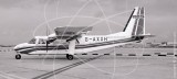 G-AXXH - Britten-Norman Islander BN-2 A at Heathrow in 1975