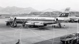 JA8025 - Convair 880 at Kai Tak Hong Kong in 1964