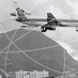 HS-TGA - Douglas DC-10 at Kai Tak Hong Kong in 1975