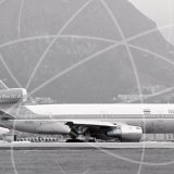 HS-VGE - Douglas DC-10 -30 at Kai Tak Hong Kong in 1975