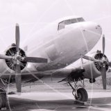C-GJDM - Douglas DC-3 at Peterborough in 1987
