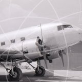 C-GJDM - Douglas DC-3 at Peterborough in 1987