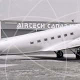 C-GJDM - Douglas DC-3 at Peterborough in 1987