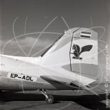 EP-ADL - Douglas DC-3 at Tehran Airport in 1964