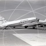 EP-AEO - Douglas DC-3 at Dubai in 1976