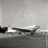 ZS-BXF - Douglas DC-3 at Johannesburg in 1962