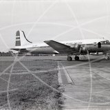 LN-HAT - Douglas DC-4 at London Airport in 1960