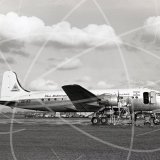 OD-ADI - Douglas DC-4 at Heathrow in 1965