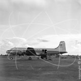 OO-CBF - Douglas DC-4 at Eastleigh in 1955