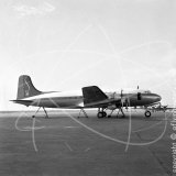 OO-CBF - Douglas DC-4 at Beirut Airport in 1957
