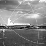 TS-BLH - Douglas DC-4 at Gatwick in 1962