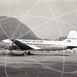 XW-PAH - Douglas DC-4 at Kai Tak Hong Kong in 1962