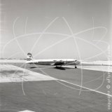EP-AEX - Douglas DC-6 B at Tehran Airport in 1965