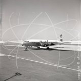 EP-AEX - Douglas DC-6 B at Tehran Airport in 1965