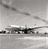 EP-AEX - Douglas DC-6 B at Tehran Airport in 1965