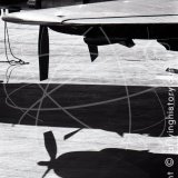 EP-AEX - Douglas DC-6 B at Dubai in 1969