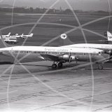 F-BRID - Douglas DC-6 B at Le Bourget in 1971