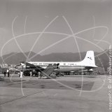 F-OCEC - Douglas DC-6 B at Kai Tak Hong Kong in 1965