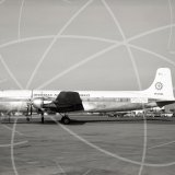 N660NA - Douglas DC-6 B at London Airport in 1959