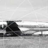 N80MA - Douglas DC-6 at Salt Lake City in 1974