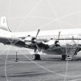 N90MA - Douglas DC-6 at Santa Rosa in 1974