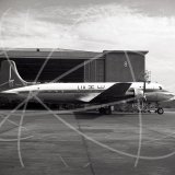 OD-ACY - Douglas DC-6 B at Beirut Airport in 1959