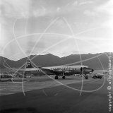 OH-DCA - Douglas DC-6 B at Kai Tak Hong Kong in 1962