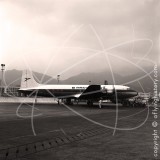 XU-HAI - Douglas DC-6 B at Kai Tak Hong Kong in 1961