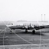 N344AA - Douglas DC-7 at Los Angeles Airport in 1957