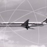 I-DAWB - Douglas MD-80 at Heathrow in 1984