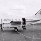 OO-SXB - Embraer EMB 121 XINGU at Newcastle in 1989