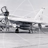 XS416 - English Electric Lightning at Leuchars in 1966