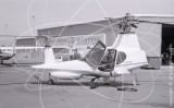 N5000F - Filper Research Beta 200 at Livermore Airport in 1966