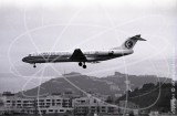 B-2236 - Fokker 100 at Kai Tak Hong Kong in 1997