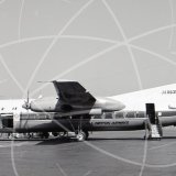 JA8635 - Fokker Friendship F.27 at Tokyo Haneda Airport in 1965