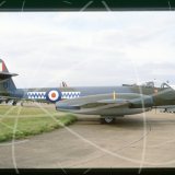 VZ647 - Gloster Sea Meteor T.7 at Unknown in 1989